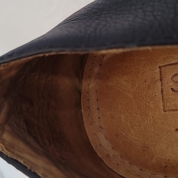 Sandro Men's Leather Loafers Size 10D Black - Picture 9 of 9